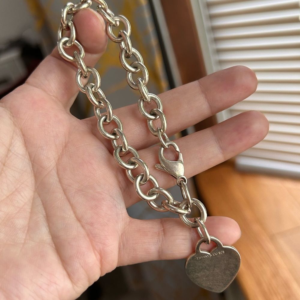 ❌Co. 925 Heart Tag Bracelet - Picture 7 of 8
